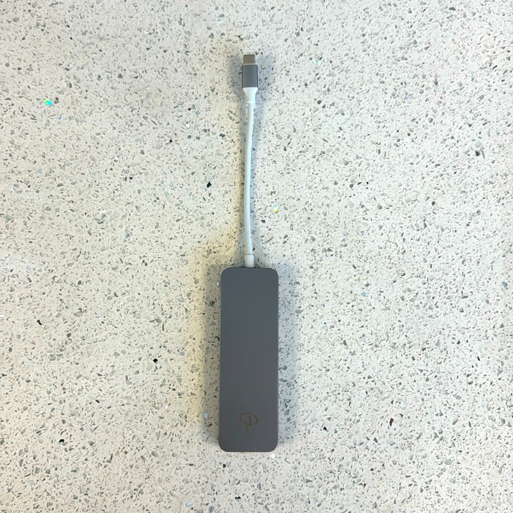 Charjen Pro premium hub. Compatible with all USB-C laptops tablets, and phones.